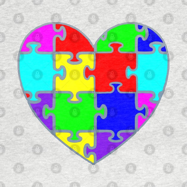 Puzzle Heart by Nuletto